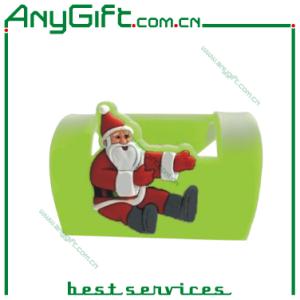 PVC Christmas Phone Stand with Customized Logo